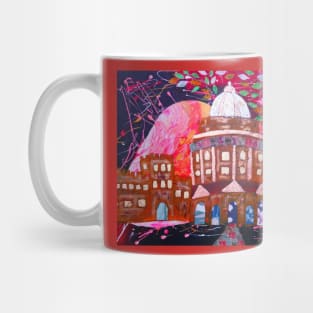 Radcliffe Camera, Oxford in a Blazing Sunset Sky Mug